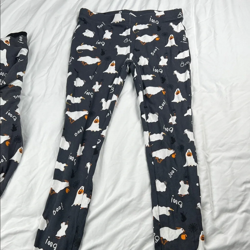 Old Navy Kids Pajama Set - Black‎ with White Ghosts